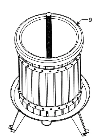 Menuett 011242 6L 6kg Juicer FIG 7