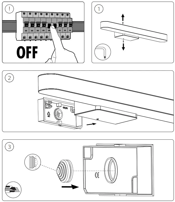 PHILIPS 34184 Adore Bathroom Ceiling Light - fig 1