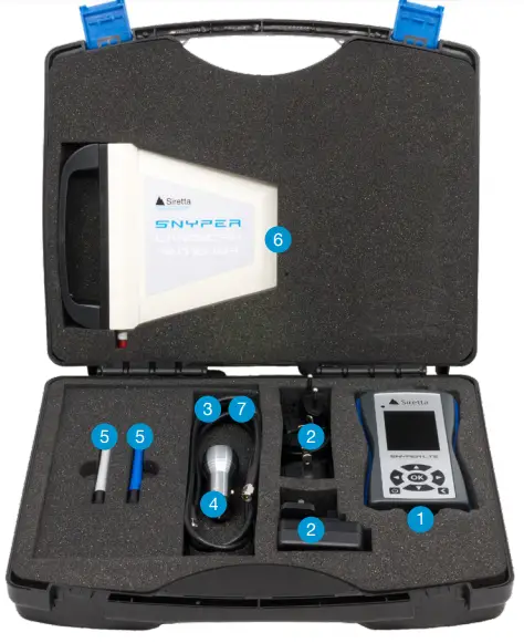 Siretta SNYPER LTE Graphyte Network Signal Analyzer