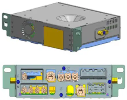 LG Electronics LANR21 LANR22 Receiver Navigation Radio - fig