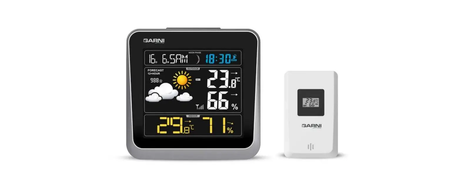 Garni Technology Garni 525 Digital Alarm Clock Instruction Manual