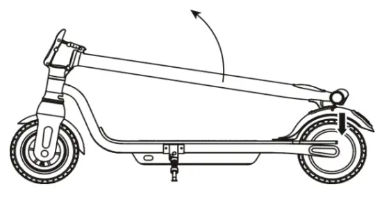 electriQ E SC10 Electric Scooter - UNFOLDING YOUR SCOOTER 1