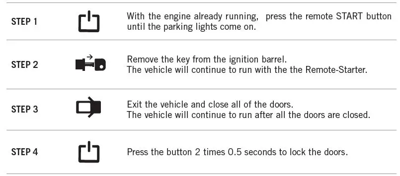 FORTIN RM411-1W Security System Remote Car Starter-fig11
