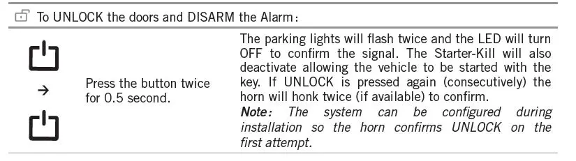FORTIN RM411-1W Security System Remote Car Starter-fig13