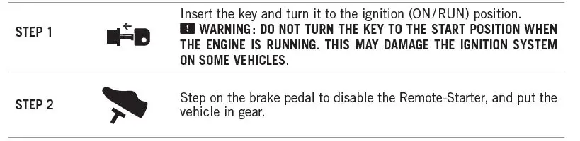 FORTIN RM411-1W Security System Remote Car Starter-fig8