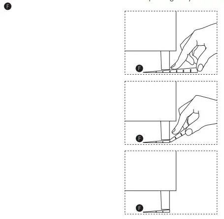 JOHN LEWIS Fluted Glass Sideboard - Wedge Instructions