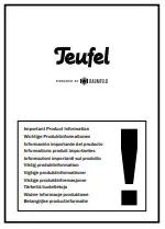 Teufel One S Small Speaker - contents 2