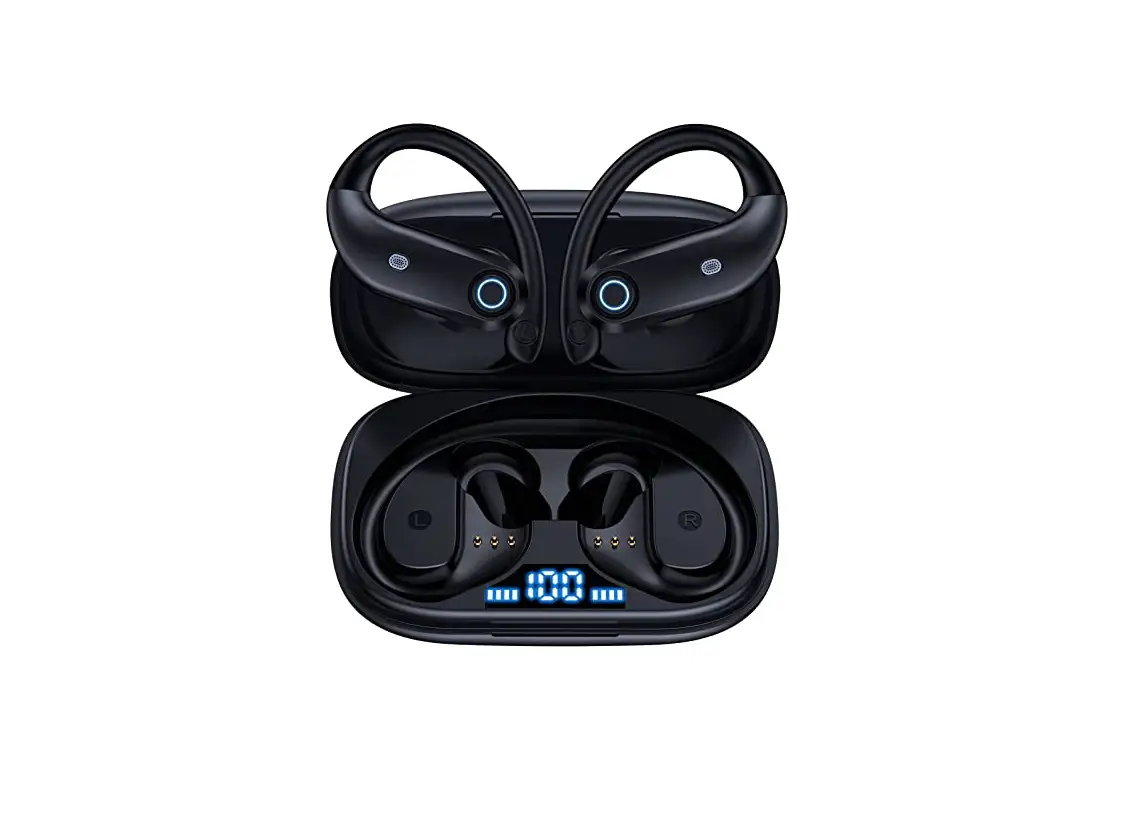 Okeefe Bluetooth Headphones 48hrs Playback Wireless Earbuds With Wireless Charging Case-user Manual