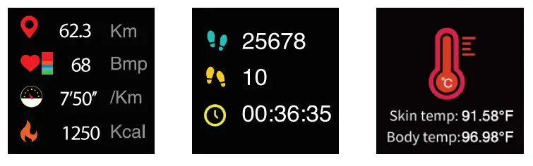 semcorel BT1 CoCo Medical Smartwatch - Navigate 8