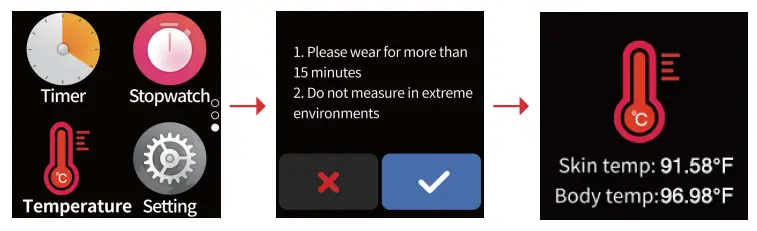 semcorel BT1 CoCo Medical Smartwatch - Navigate 9