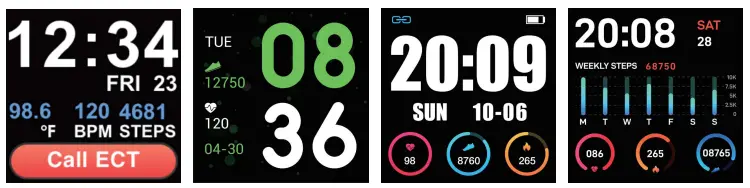 semcorel BT1 CoCo Medical Smartwatch - Navigate