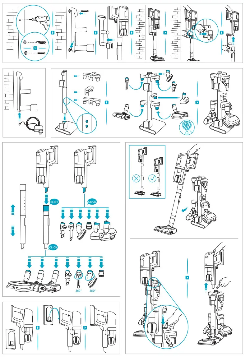 Electrolux EP81HB25SH Hygienic 800 Wireless Vacuum Cleaner - Fig 3