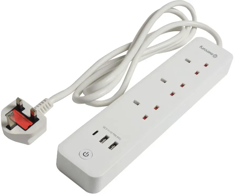 mercury-350.155UK-3-Gang-Wi-Fi-Smart-Power-Strip-with-USB-and-Surge-Protection-PRODUCT