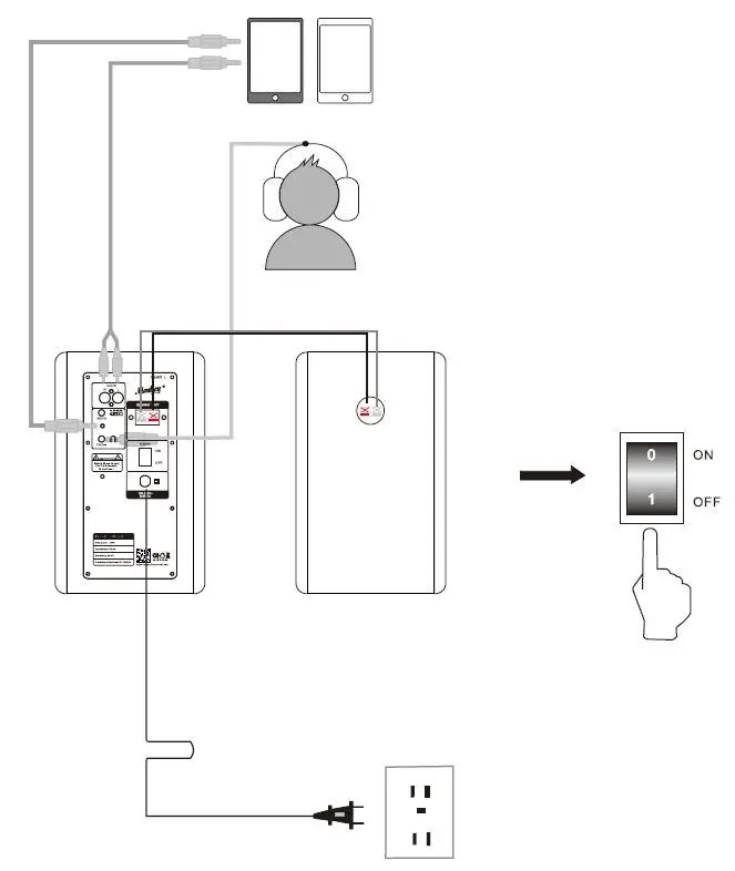 MouKey-MA20-1-Powered-Bookshelf-Speakers-7