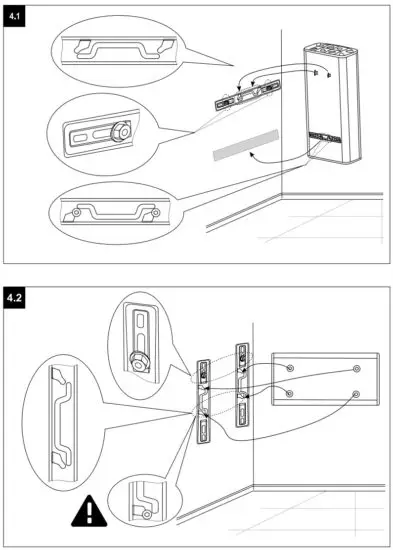TESY BelliSlimo Cloud Electric Water Heater - Fig 4.1