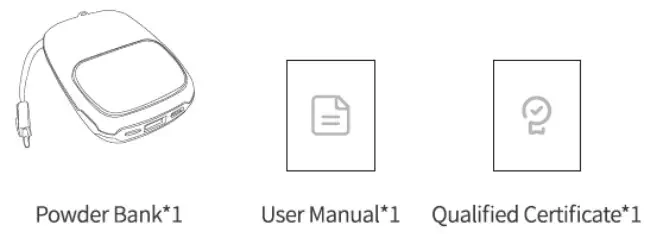 Business Heights Q3 Power Bank - Parts List