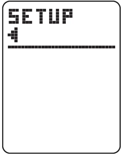 HUMMINBIRD RF35 SmartCast Fish Finder Watch - Setup Mode