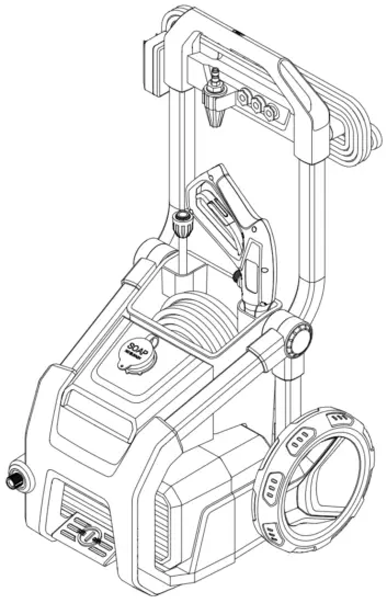 KARCHER K1900 Electric Pressure Washer