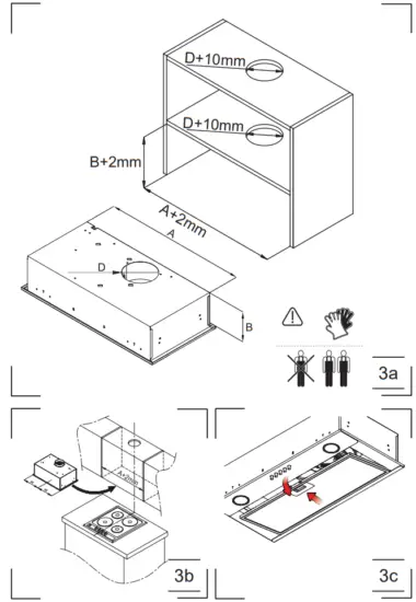 Amica OMC6241I Kitchen Extractor Hood - Fig 5