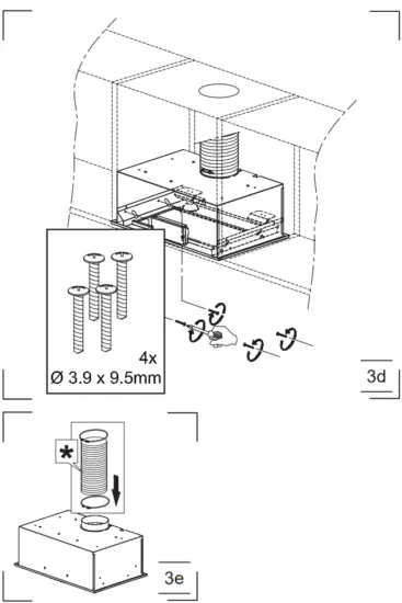 Amica OMC6241I Kitchen Extractor Hood - Fig 6