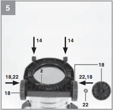 Einhell TH-VC 1930 SA - Fig. 5