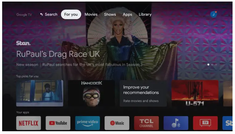 TCL C735 Series QLED 4K Google TV 15