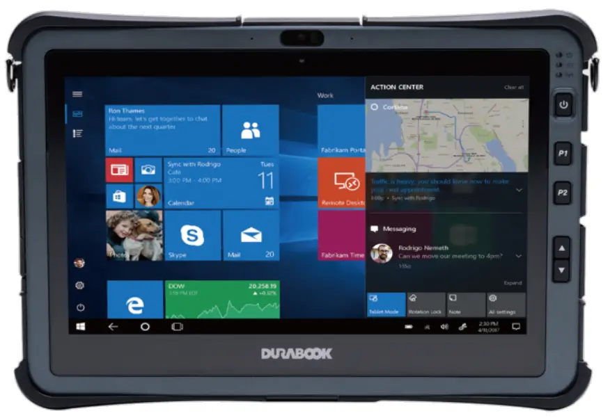 DURABOOK U11I Rugged Tablet Folio Case