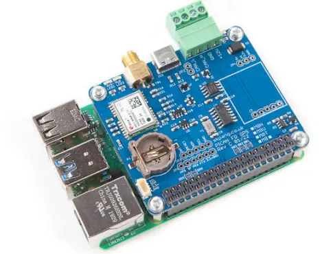 SK Pang PiCAN FD and GNSS or GPS Board With NEO-M8M 1