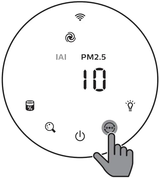 Changing the mode setting