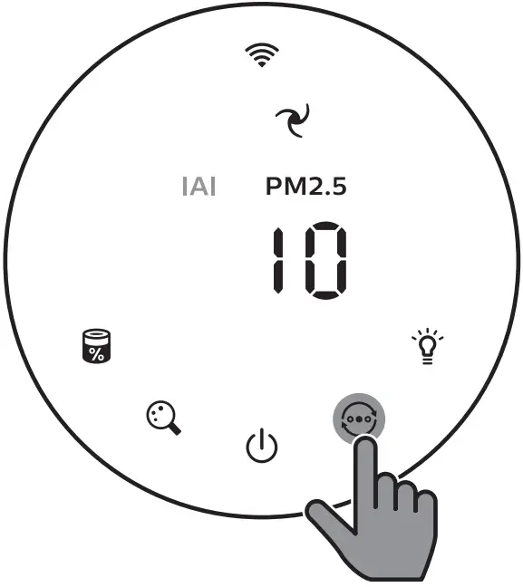 Changing the mode setting