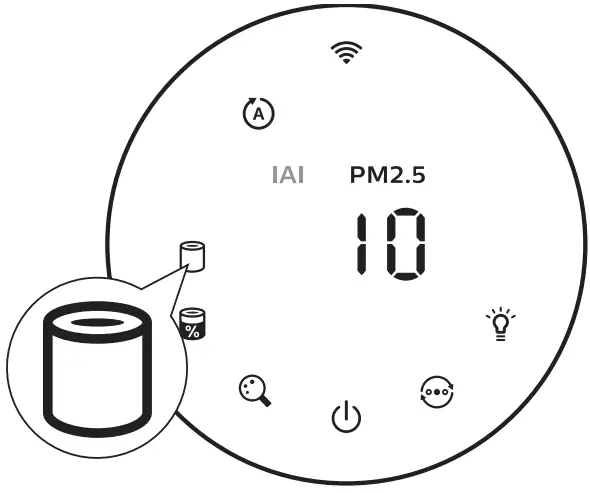 Replacing the filter