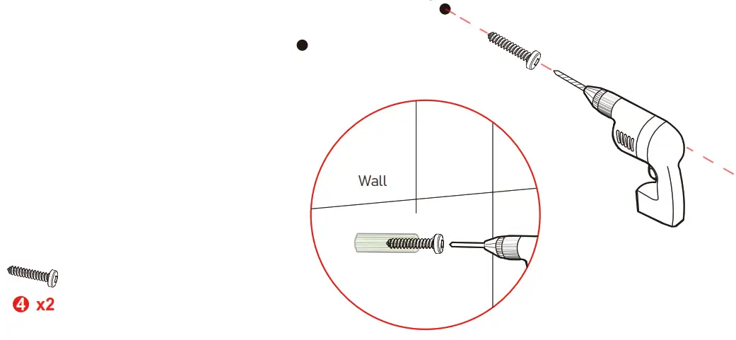 GETPRO B08TBVR8N1 32 x24 Inch Beveled Rectangular Mirror - Screw 1