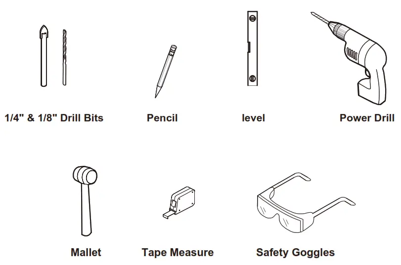 GETPRO B08TBVR8N1 32 x24 Inch Beveled Rectangular Mirror - fig