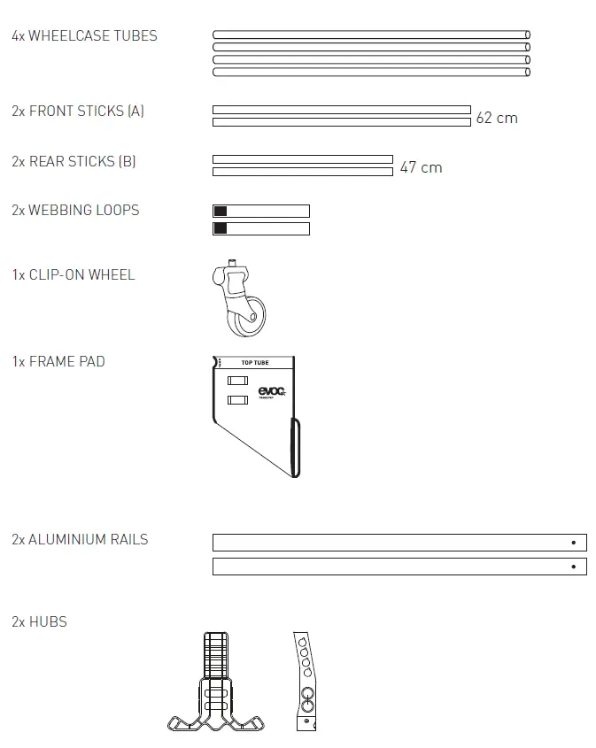evoc BIKE BAG PRO MOUNTAIN BIKE 1