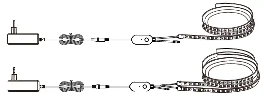 HAVIT-VPR9752IP54-72-5M-RGBCW-Viper-Kit-fig-1