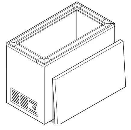 FRIGIDAIRE FFFU16F2VV Freezer - fig