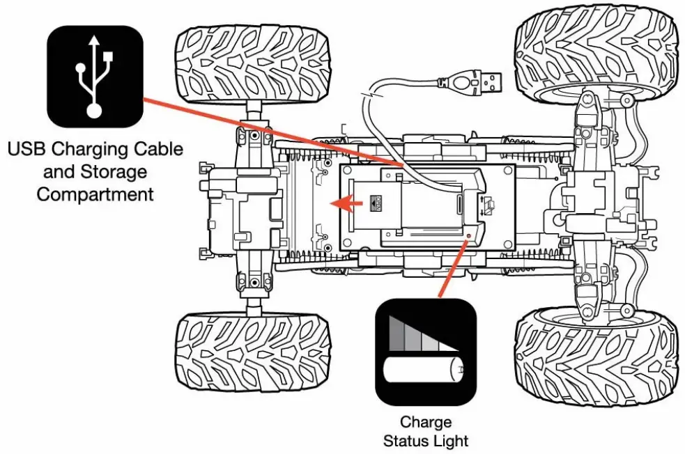 NEW BRIGHT 61447U Jeep Gladiator Rock Crawler - fig 8