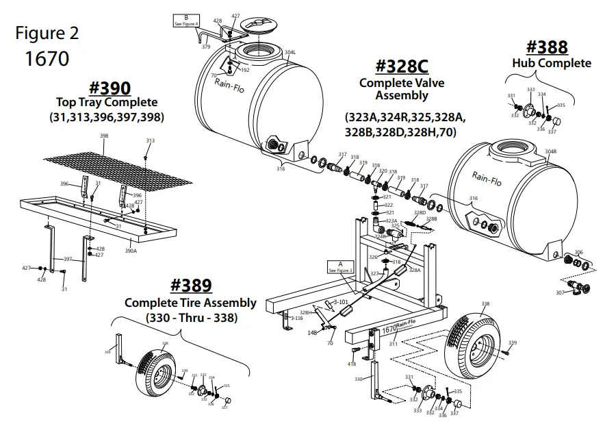 Rain-Flo IRRIGATION 1670 Water Wheel Transplanter - Fig 6