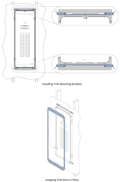 SPAN SPN-1-00800 Smart Electrical Panel - Mount Trim Kit