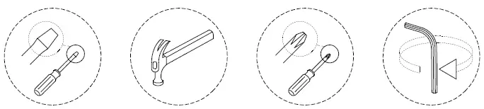COSTWAY-HU10041-Twin-Bunk-Bed-with-Trundle-Drawer-FIG-1