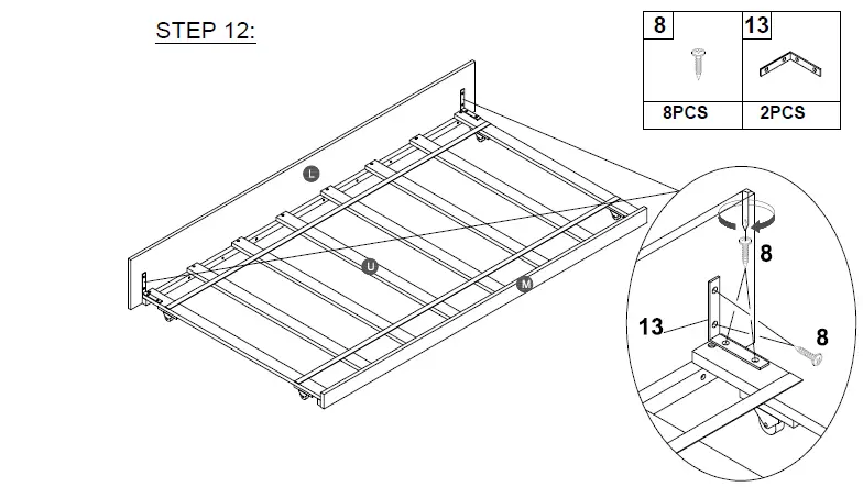 COSTWAY-HU10041-Twin-Bunk-Bed-with-Trundle-Drawer-FIG-14