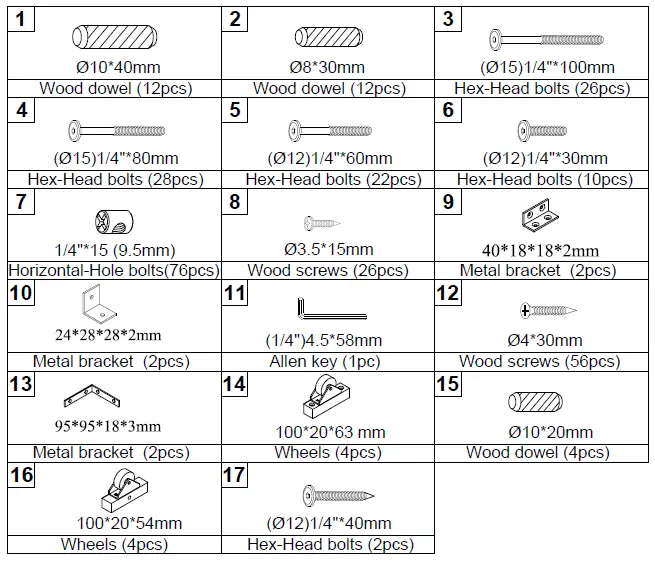 COSTWAY-HU10041-Twin-Bunk-Bed-with-Trundle-Drawer-FIG-5