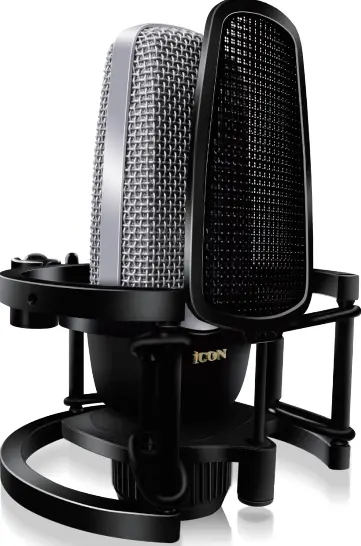 iCON PD3V102 Pro Audio Shield Studio Condenser Microphone-fig1