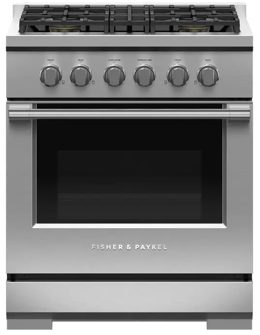 FISHER PAYKEL RGV3 304 L Gas Range-