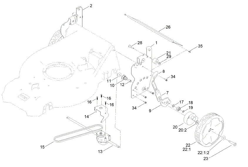 TORO 21563 21-Inch Super Recycler Lawn Mower FIG 6