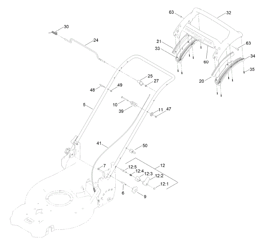 TORO 21563 21-Inch Super Recycler Lawn Mower FIG 7