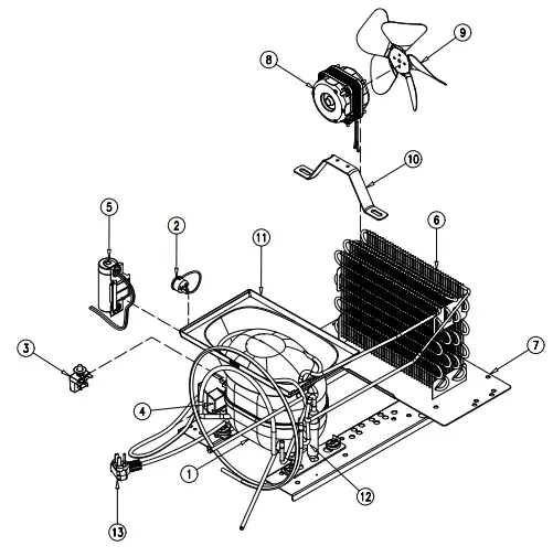 HOSHIZAKI RM-26-HC Glass Door Merchandiser -fig4