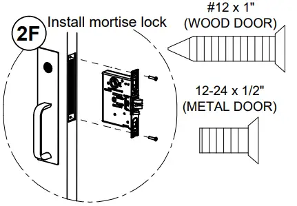 DETEX 03CM 626 Trim Charlotte Mort Nl 626 Advantex 30 Series Night Latch Pul - fig8