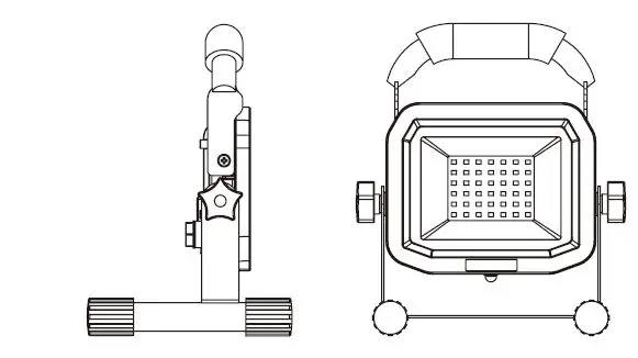 masterplug LSW50BG250J LED Work Light fig 1