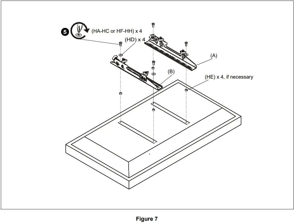 CHIEF FCA624 Fusion Dual Monitor Extension Accessory for XFA1U and XPA1U Carts - Fig 11